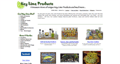 Desktop Screenshot of keylimeproducts.com